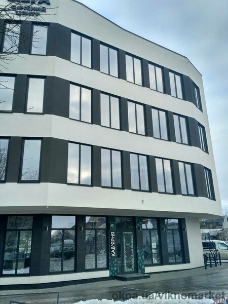 Остекление объекта в городе Луцк